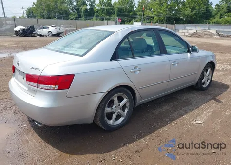 2006 Hyundai Sonata Gls V6/Lx V6 z USA, uszkodzony, nr VIN 5NPEU46F56H026621
